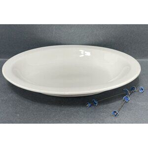 McNICOL White RESTAURANT WARE OVAL SERVING BOWL 12 Inch